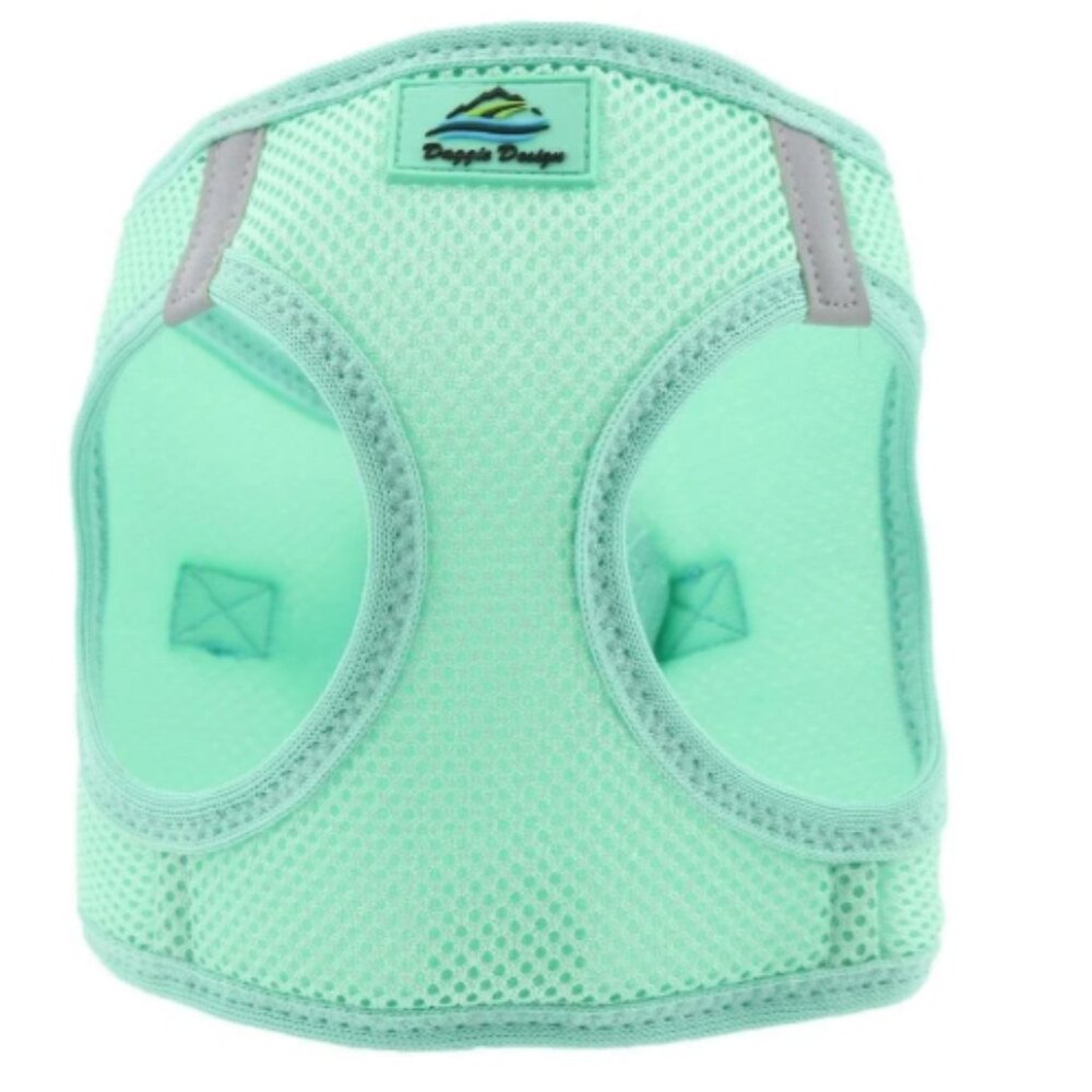 NWT DOGGIE DESIGN AMERICAN RIVER CHOKE FREE Dog HARNESS GREEN 2XL